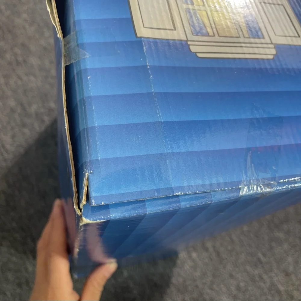 Vtg Disney Bear In The Big Blue House Fishing Set Toy Tackle Box Pole 1990s - Picture 15 of 16